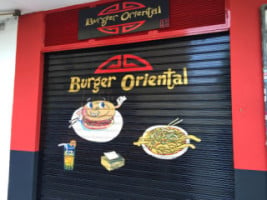 Burguer Oriental menu