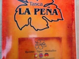 Tasca La Pena menu