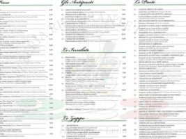 Pizzeria Italiano 222 menu