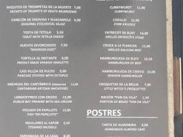 Meigas Fora menu