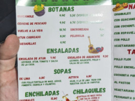 Los Nachos De Oro menu