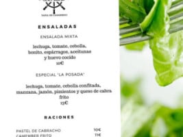 La Posada De San Blas menu