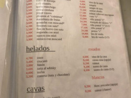 Can Punyetes menu