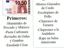 El Meson De Camilo menu