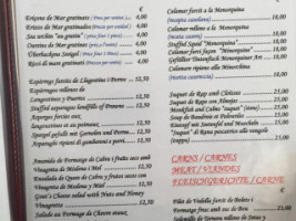 S'algaret menu