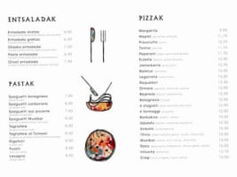 Muxibar menu