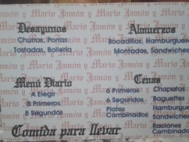 Jamon Y Mario C.b menu