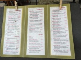 Vino E Cucina menu