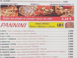 Pizzeria Adrian food