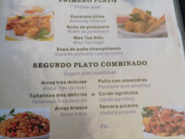 Gran Muralla Premia De Mar menu