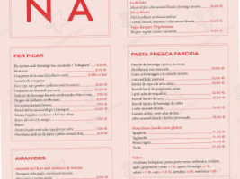 La Nona menu