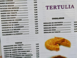 La Tertulia food