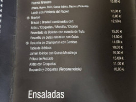 Hermanos Santos El Fermin menu