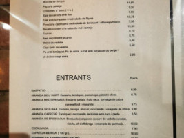 Pizzeria Sanremo menu