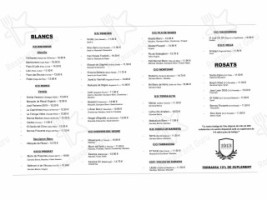 Taverna 1913 menu