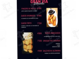 Gran Via menu