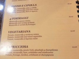 Pizzeria Il Fornaccio menu