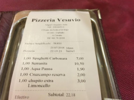 Pizzeria Vesuvio food