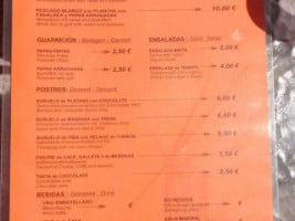 Taberna Santi menu