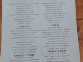 El Raco De Sant Esteve menu