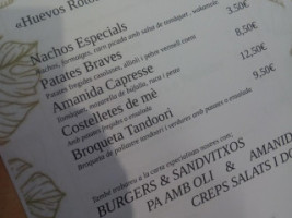 Es Fasser Bistro menu