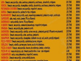 Pizza Loca menu