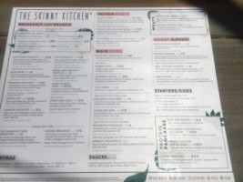 The Skinny Kitchen Marina menu