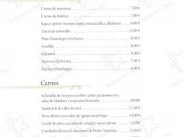 Las Delicias Del Arco menu