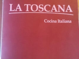 Pizzeria La Toscana menu