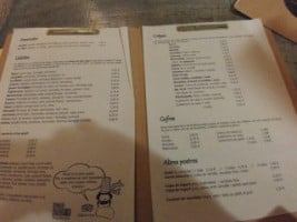 La Bretona. Creperie menu