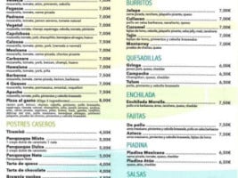 Pizzeria Look menu