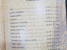 El Rebeco menu