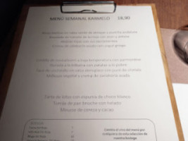 Karmelo menu