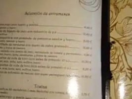 La Bodega De Salteras menu