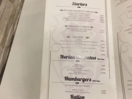 Trattoria Siena menu