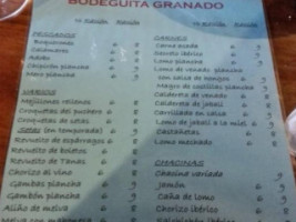 Bodeguita Granado food