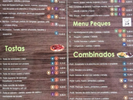 La Taona menu