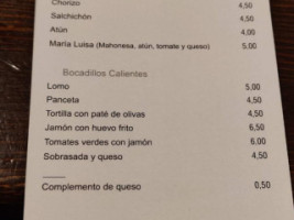 La Despensa menu