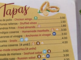 Freiduria Y Arroceria Los Molinos menu