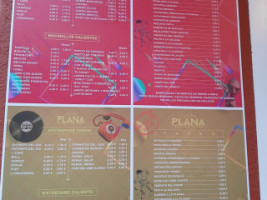 Plana menu