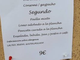 Casa Julian menu