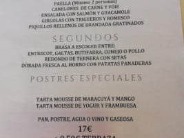 El Viejo Roble menu