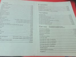 La Enriqueta menu