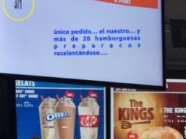 Burger King Les Gavarres menu