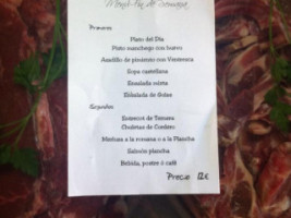 El Botijo De Plata menu