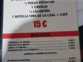 A Casa Do Furruxo menu