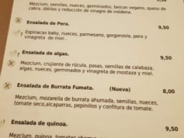 El Delantal Verde menu