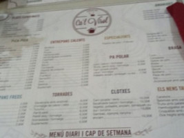 Ca'l Virol menu