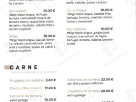 Robines Bar Restaurant menu