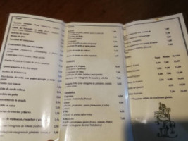 La Almazara menu